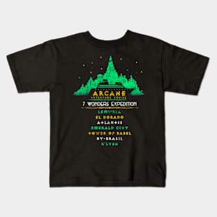 Arcane Cruises Game Adventure Kids T-Shirt